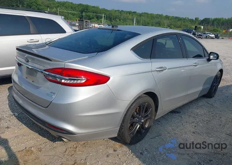 2018 Ford Fusion Se из США, поврежденный, VIN 3FA6P0HD6JR183702